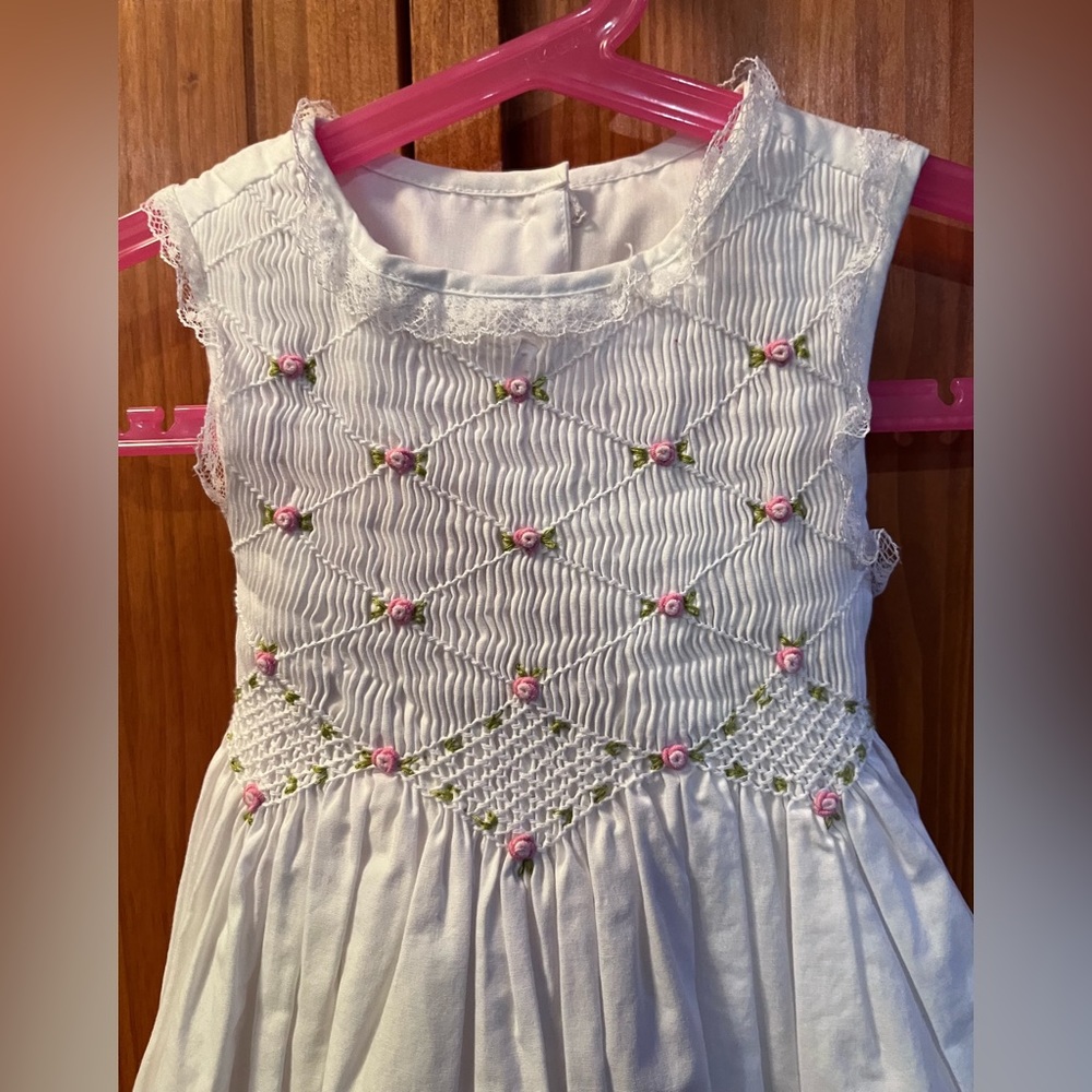 Charter club adorable toddler white dress